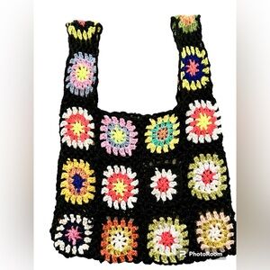 Bohemian crochet bag